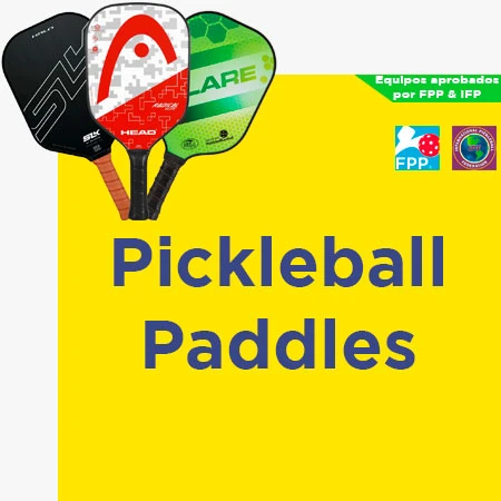Equipo Oficial de Pickleball Paletas Aprobadas por FPP y IFP | Sitio Oficial FPP.org.es