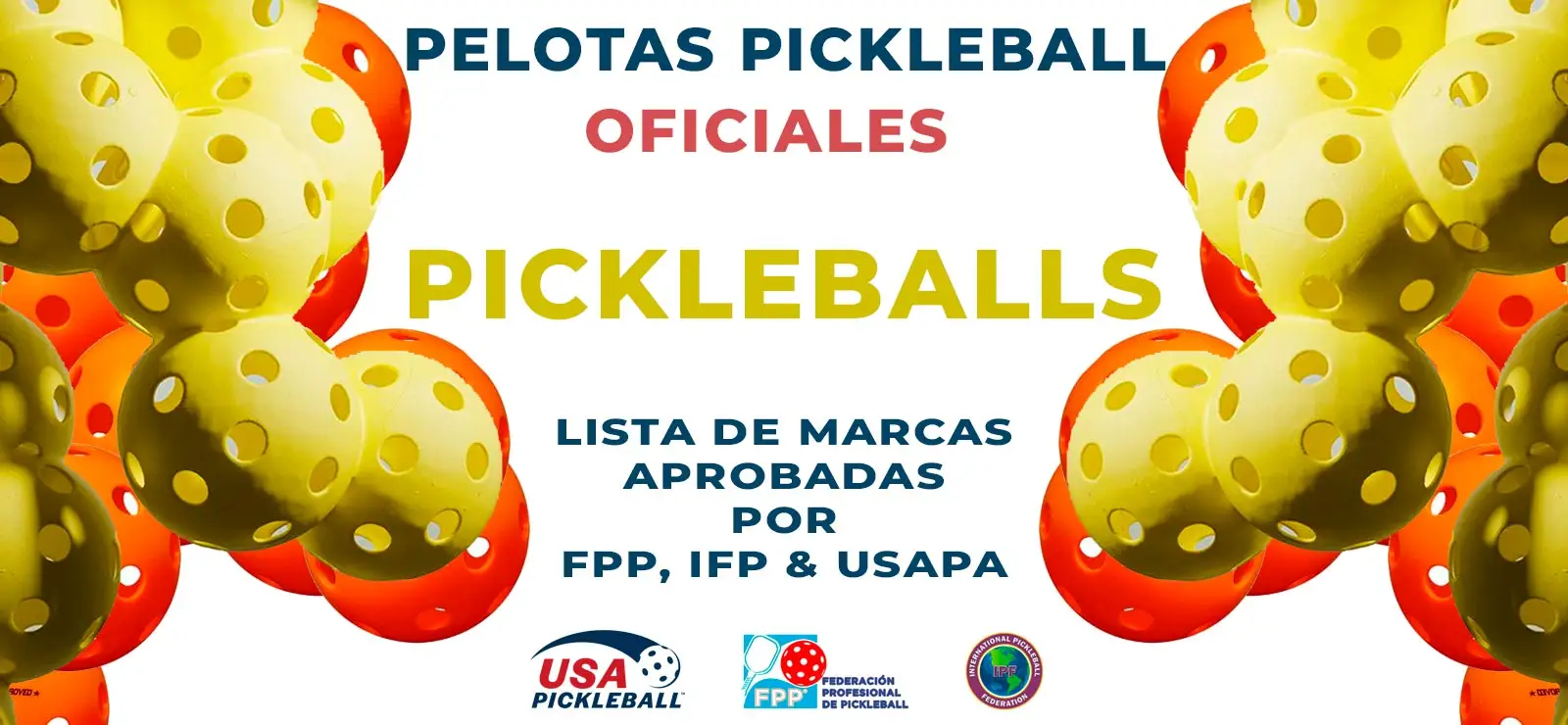 Pelotas De Pickleball Pickleballs Lista Especificaciones